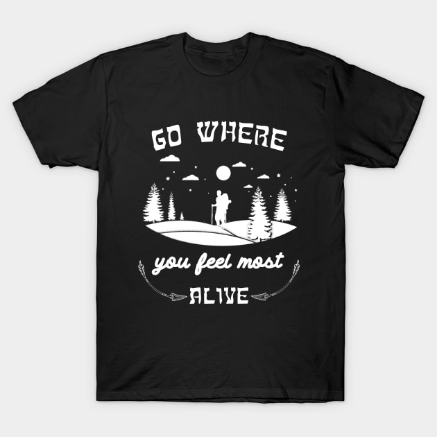 hiking T-Shirt by khalid12